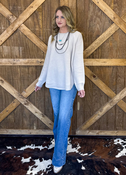 The Hadley Sweater *Natural