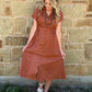 Western Rust Dress