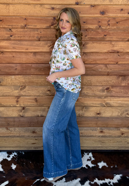 Cactus Queen Blouse