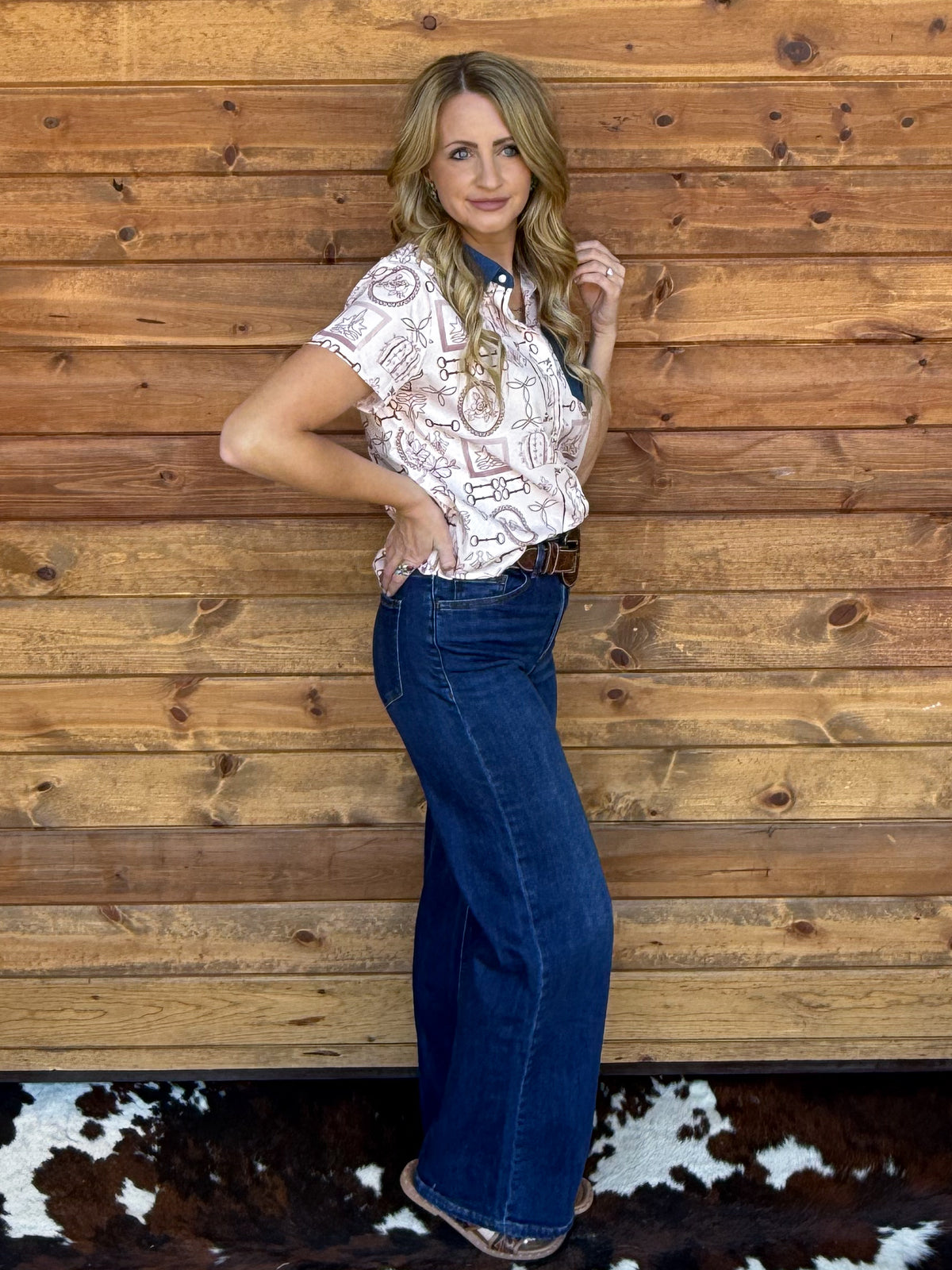 Denim & Western Pearl Snap