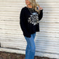 Tinsel Taos Sweater *Midnight