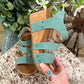 Casper Wedges *Turquoise