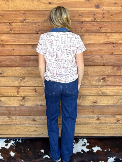 Denim & Western Pearl Snap