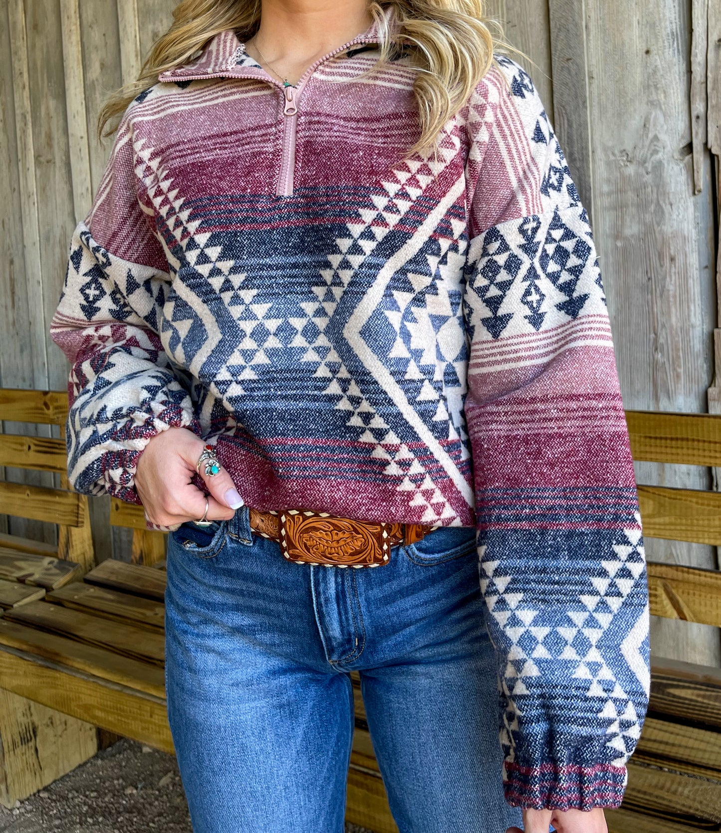 The Wyoming Pullover *Navy