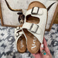 Berry Sandals *White
