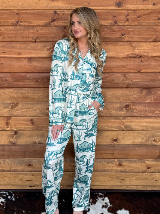 Vintage Western Lounge Set