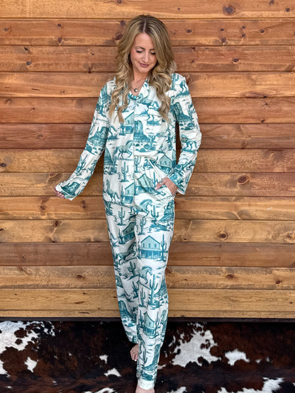 Vintage Western Lounge Set