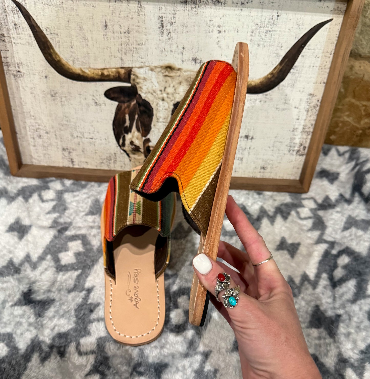 Tessa Serape Sandal
