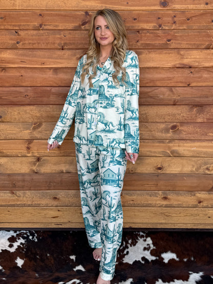 Vintage Western Lounge Set