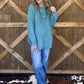 The Hadley Sweater *Aqua