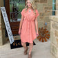 The Grace Dress - Peach