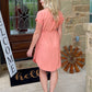 The Grace Dress - Peach