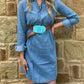 Mary Ann Denim Dress