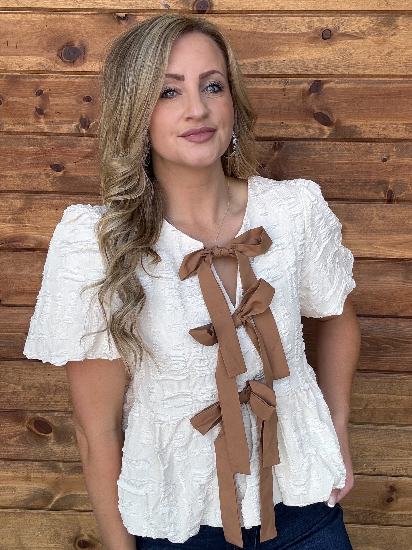 The Libby Blouse *Vanilla