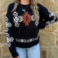 Southwestern Aztec Sweater