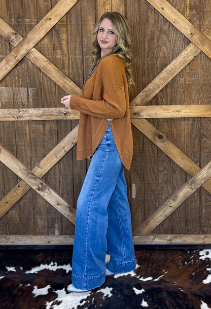 The Hadley Sweater *Caramel