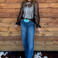 The April Sheer Blouse *Black