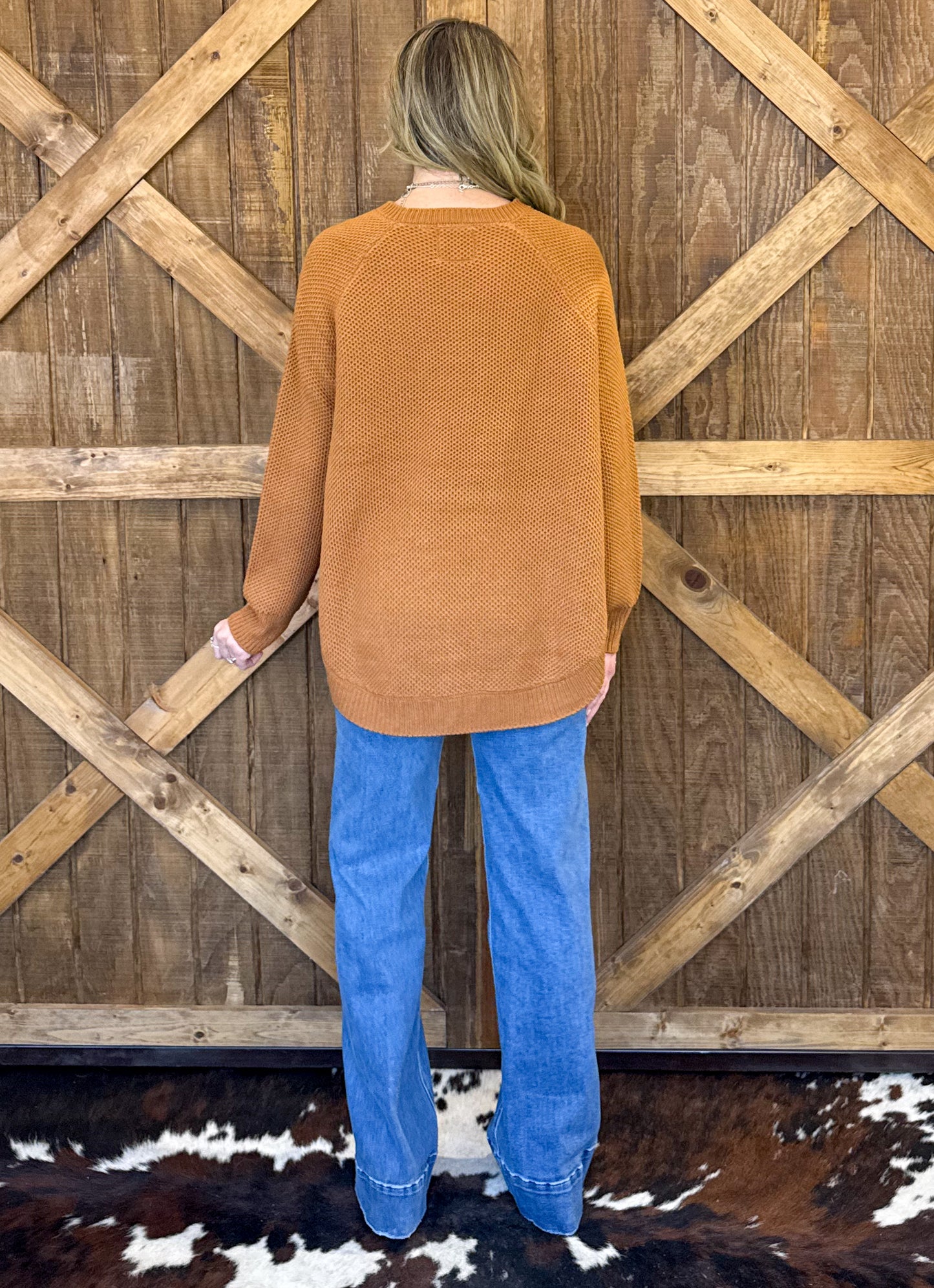 The Hadley Sweater *Caramel
