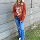 Tinsel Taos Sweater *Rust