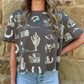 Out West Collage Tee *Olive