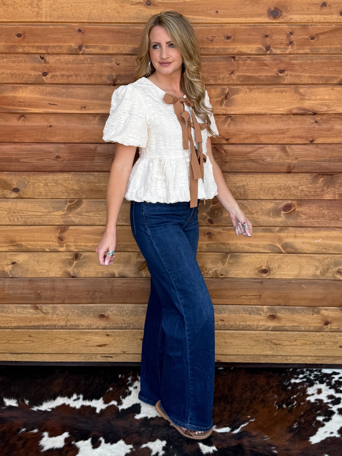 The Libby Blouse *Vanilla