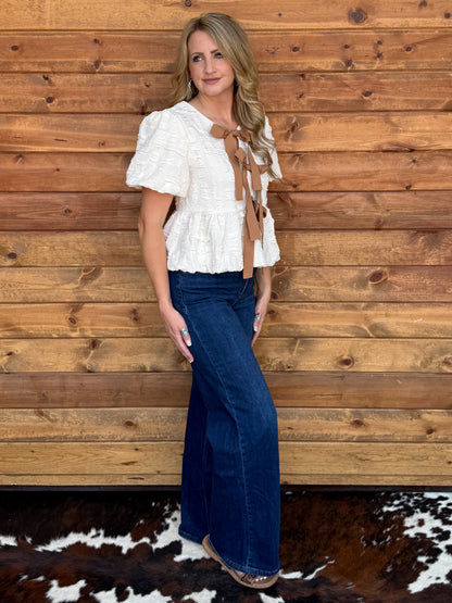 The Libby Blouse *Vanilla