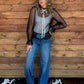 The April Sheer Blouse *Black