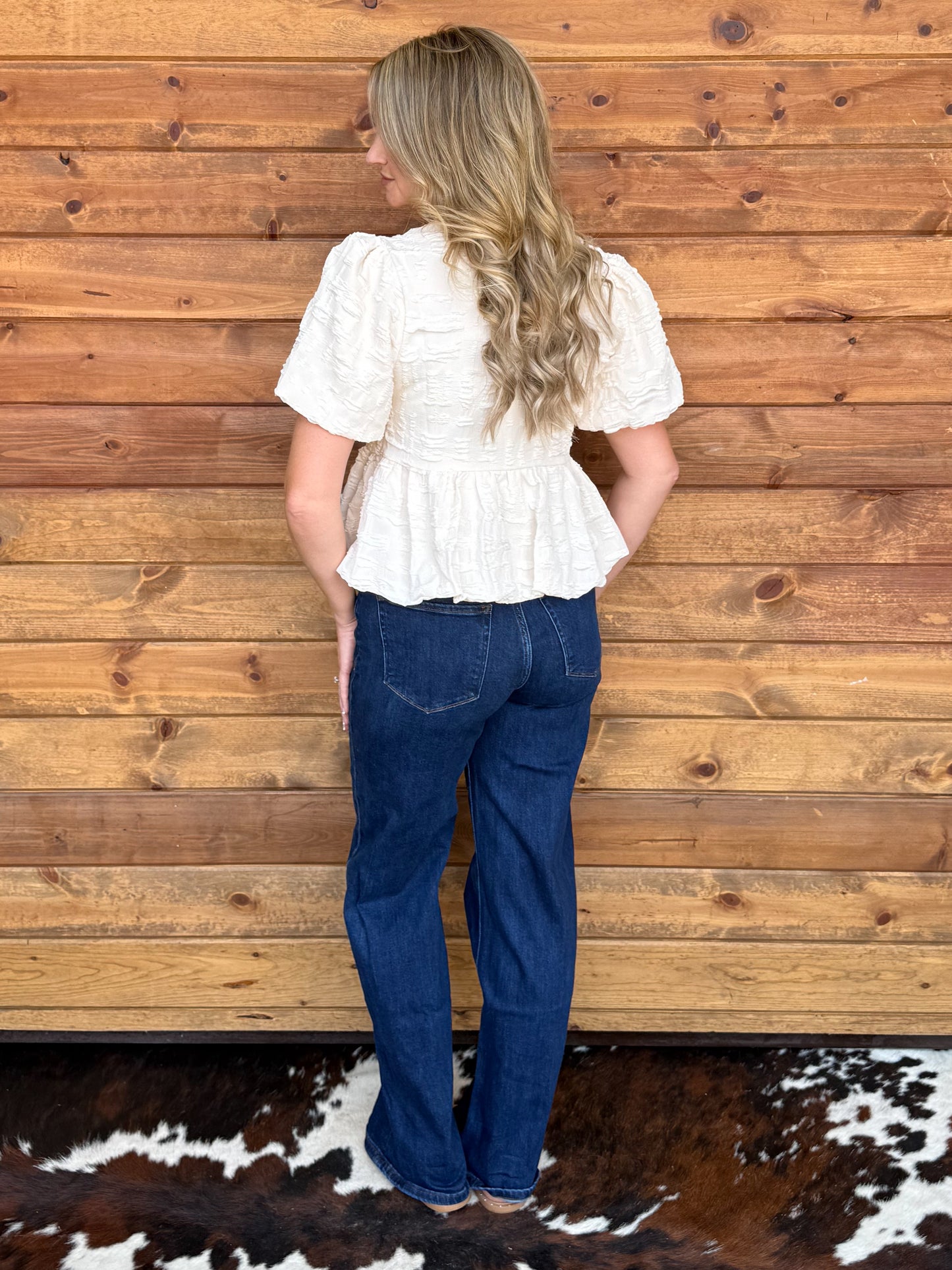 The Libby Blouse *Vanilla