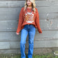 Tinsel Taos Sweater *Rust