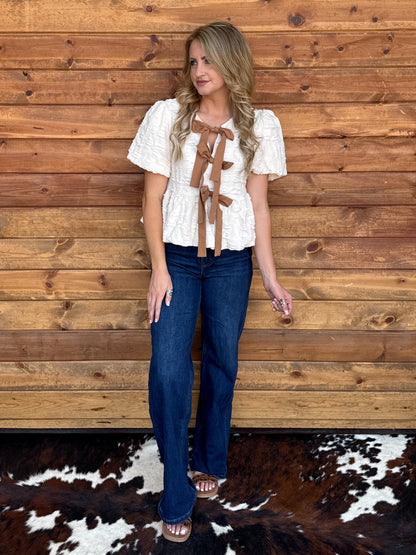 The Libby Blouse *Vanilla