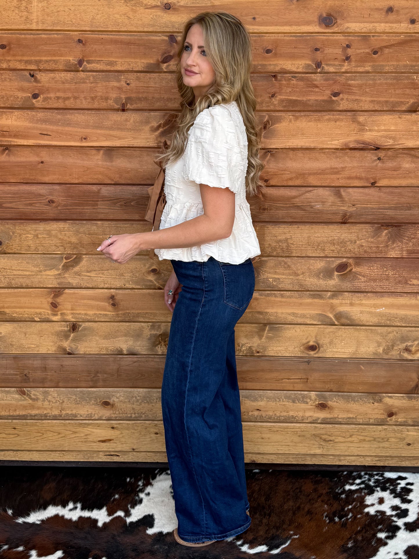 The Libby Blouse *Vanilla