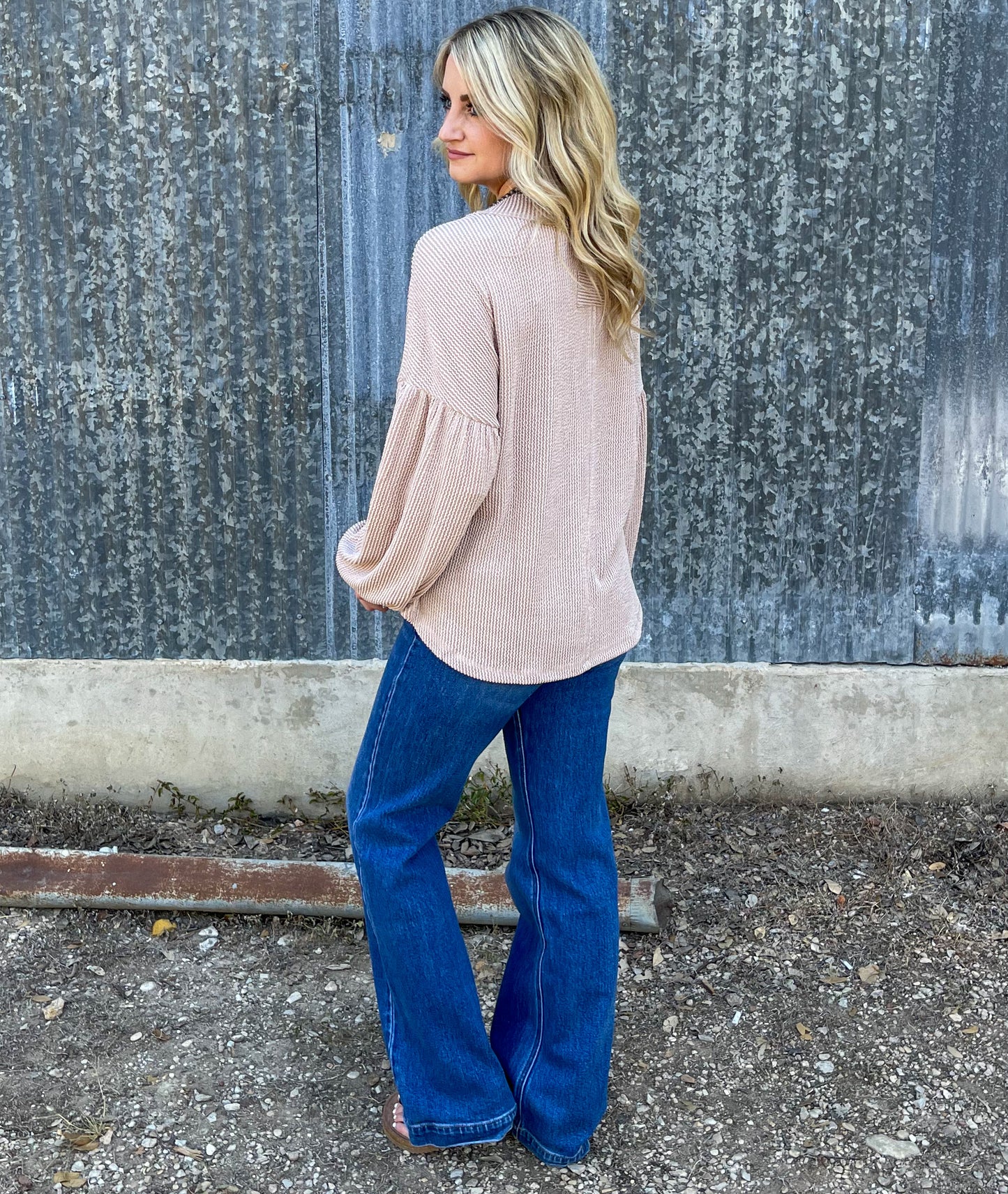 Casual Fall Long Sleeve *Oatmeal