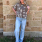 Out West Collage Tee *Olive