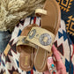 Sagebrush Concho Sandals *Cream