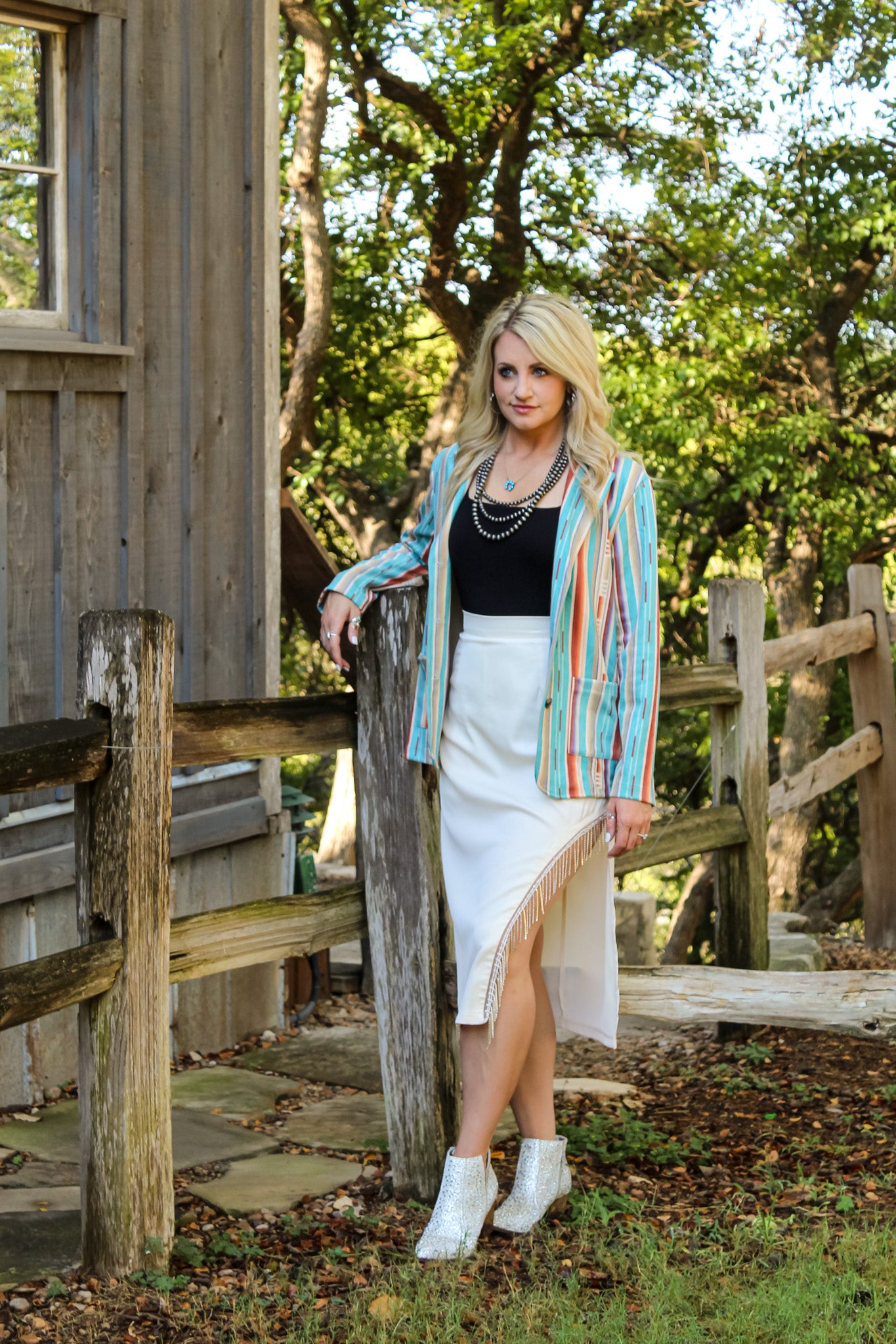 Serape Lights Blazer