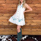 Roxanne Aztec Embroidered Dress