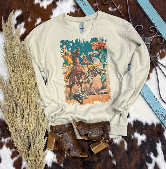 Cactus Motel Sweatshirt
