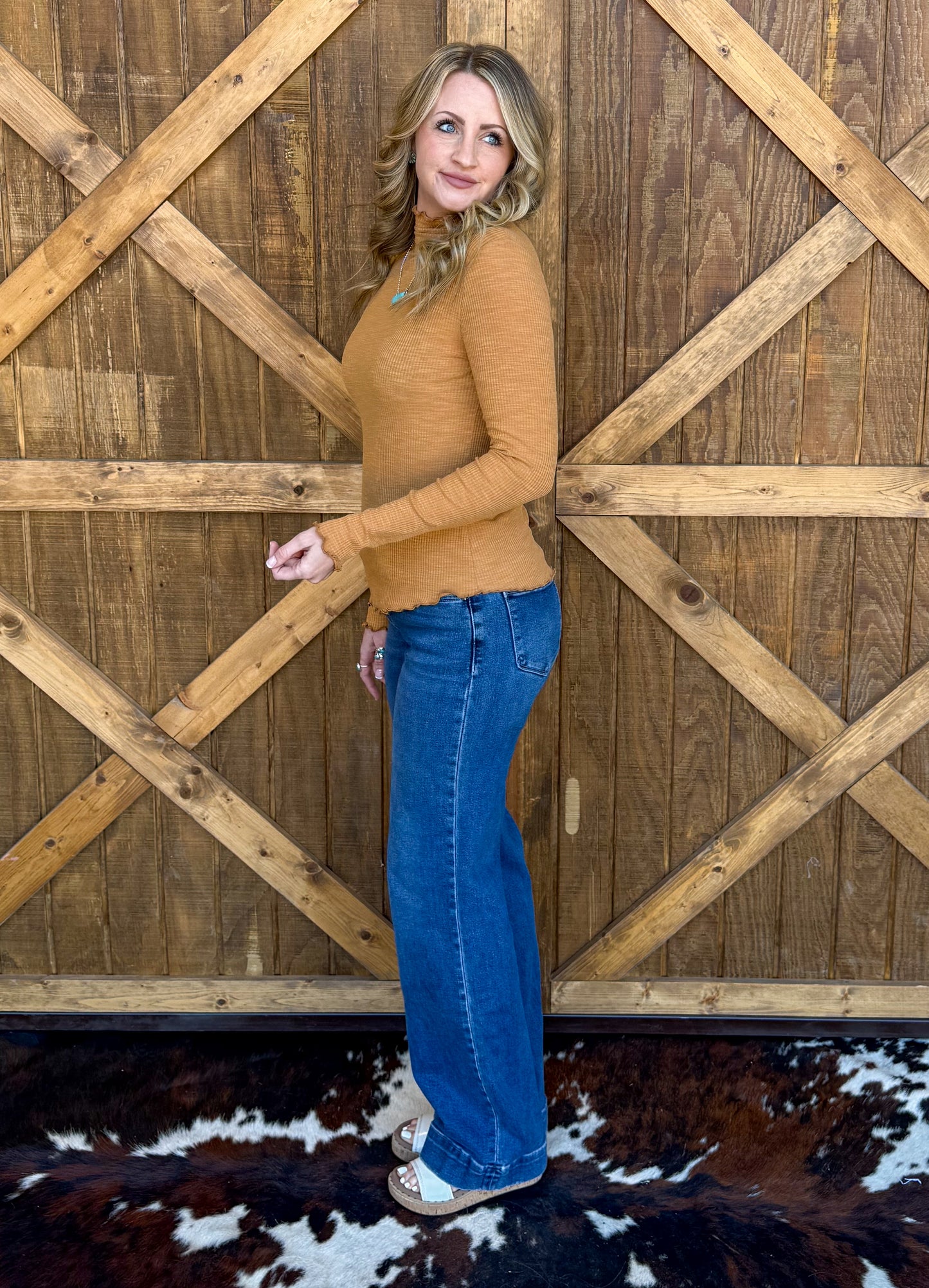 Kaycee Long Sleeve *Camel