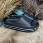 Porsha Slides - Black