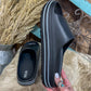 Porsha Slides - Black