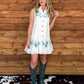 Roxanne Aztec Embroidered Dress
