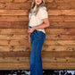Cowgirl Pearl Snap Top *Ivory
