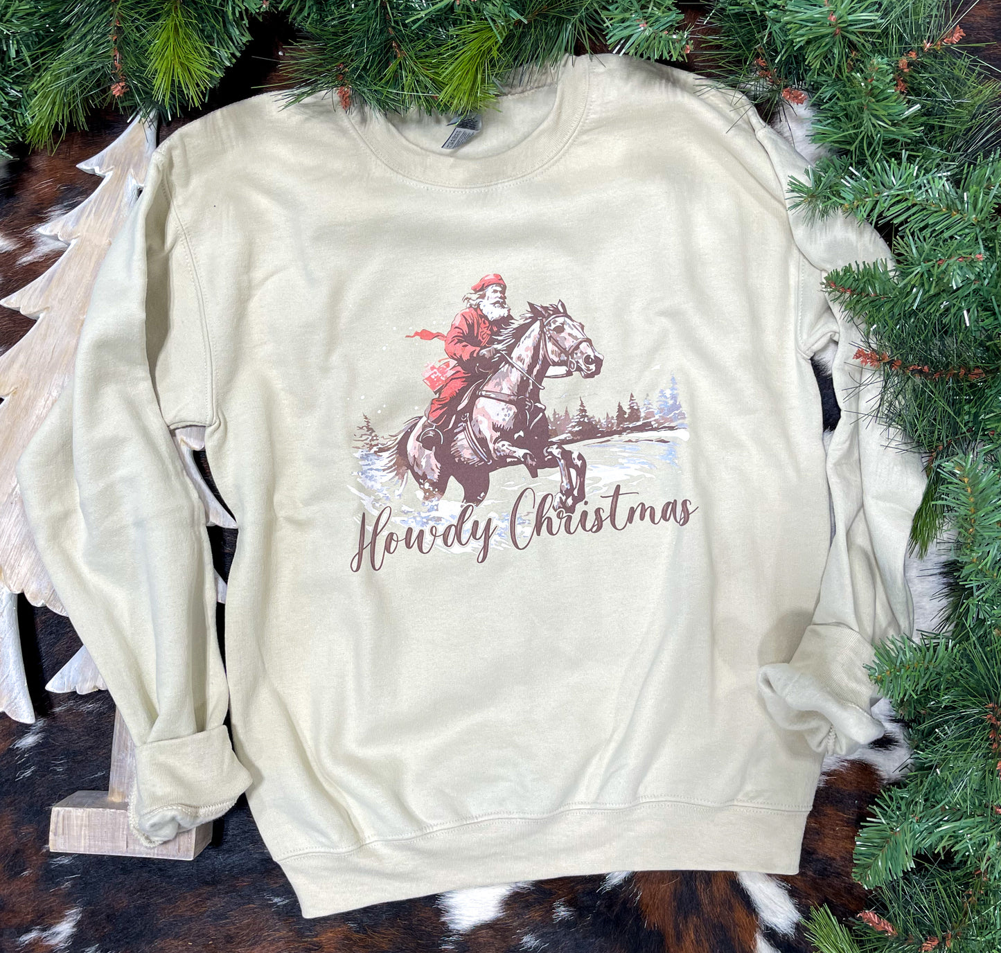 Howdy Christmas Sweatshirt