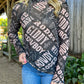 Western Lingo Mesh Top