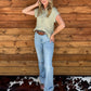 Simple Cowgirl Top