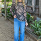 Western Lingo Mesh Top