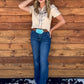 Cowgirl Pearl Snap Top *Ivory