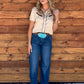 Cowgirl Pearl Snap Top *Ivory