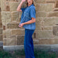 Loopty Lou Blouse *Denim