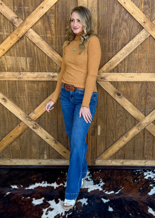 Kaycee Long Sleeve *Camel